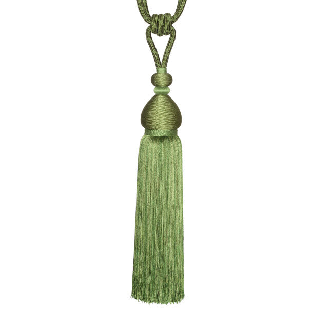 Calisto Single Tassel Tieback - Spearmint