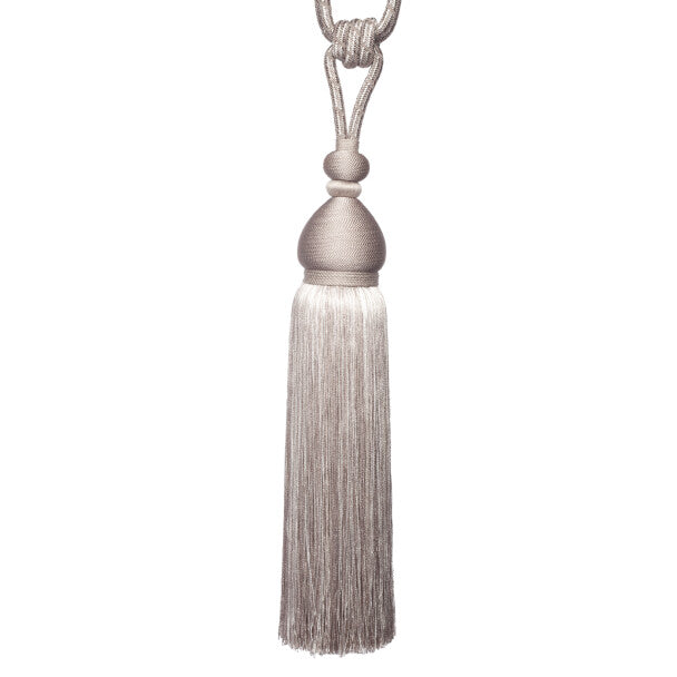 Calisto Single Tassel Tieback - Fog