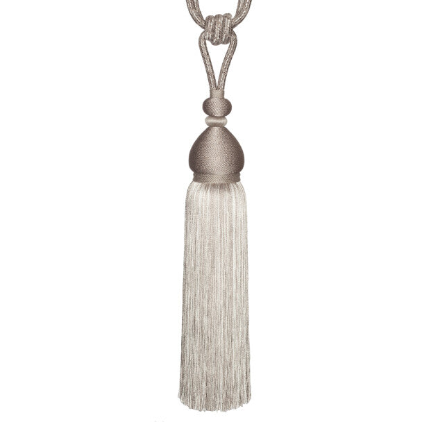 Calisto Single Tassel Tieback - Linen