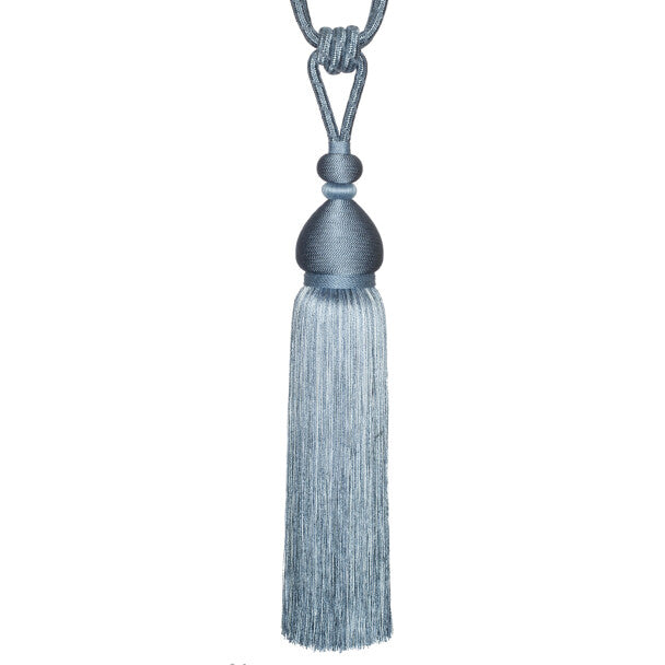 Calisto Single Tassel Tieback - Bleu