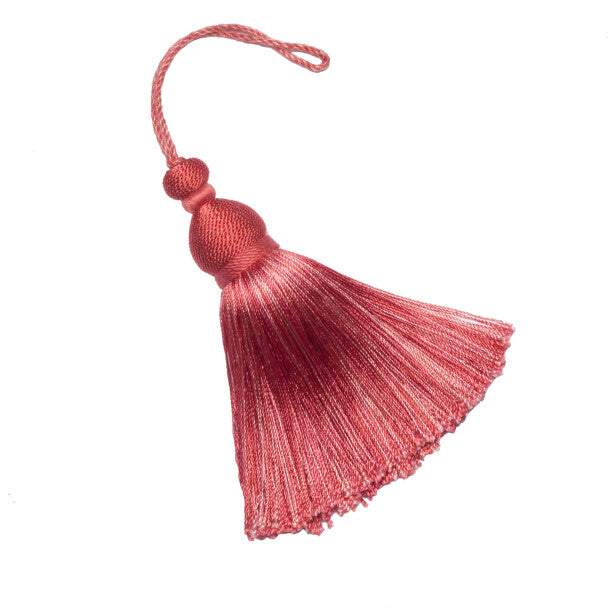 Calisto Key Tassel - Coral