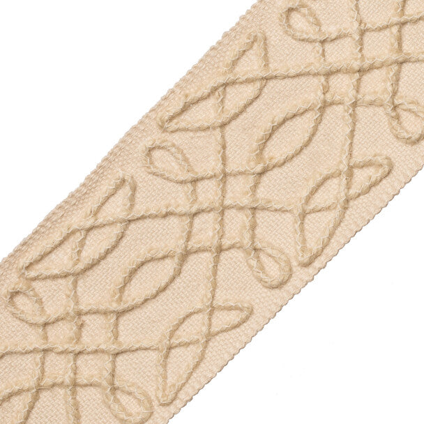 La Terre Appliqué Border - Blush