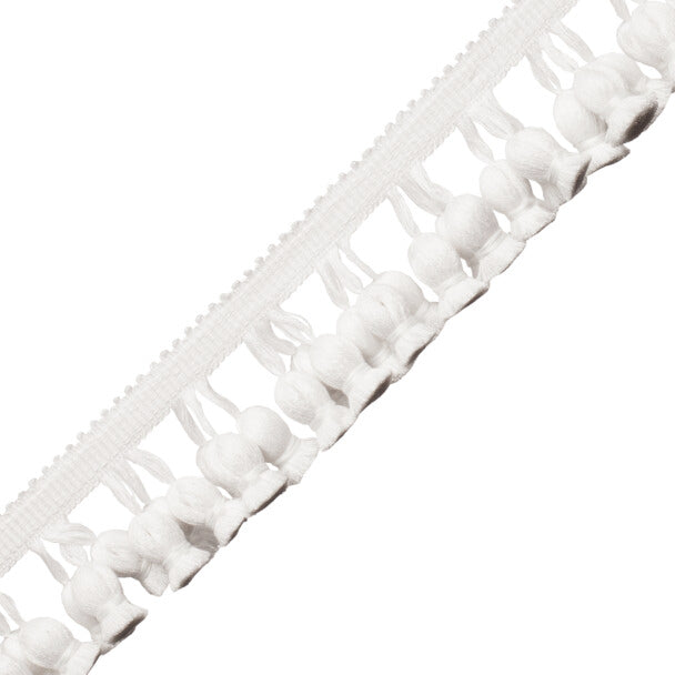 La Terre Onion Tassel Fringe - Snow