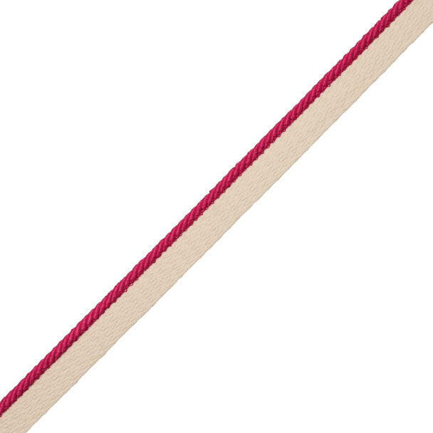1/8" Saisons Cord with Tape - Azalea