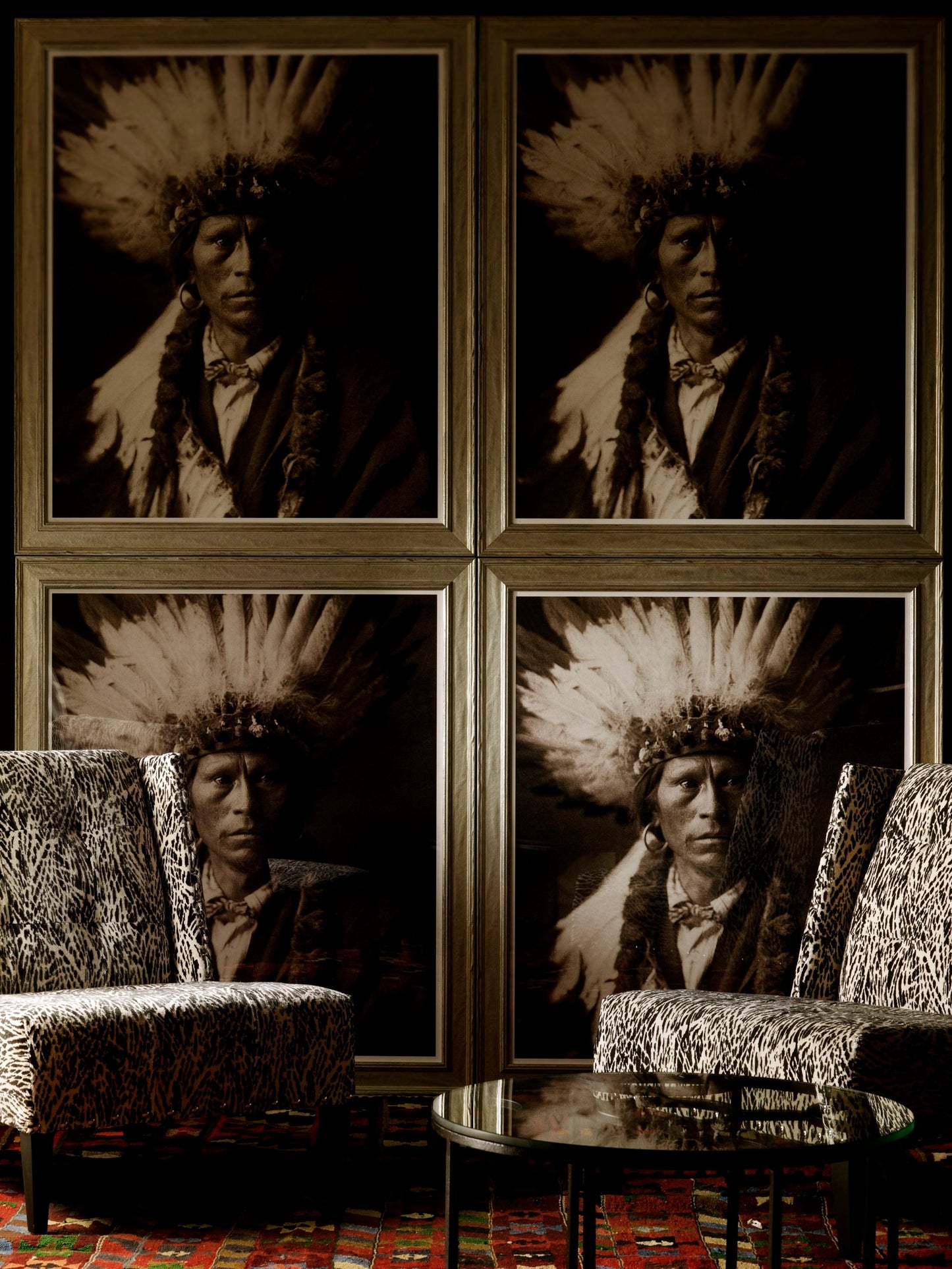 Andrew Martin Triton Chairs in Campden Natural
