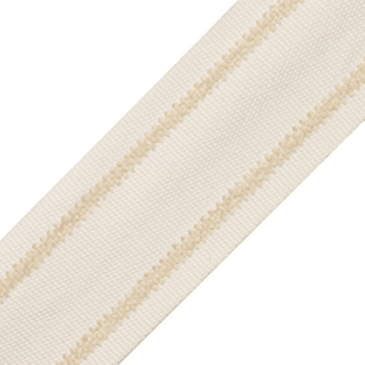 Nantucket Strie Border - Creme
