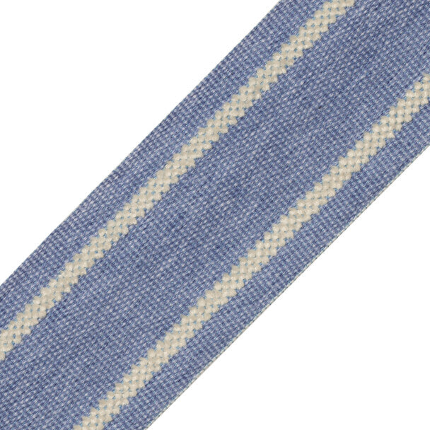 Nantucket Strie Border - Denim