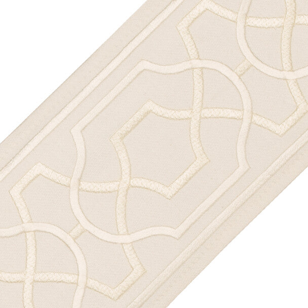 Maru Embroidered Border - Sake