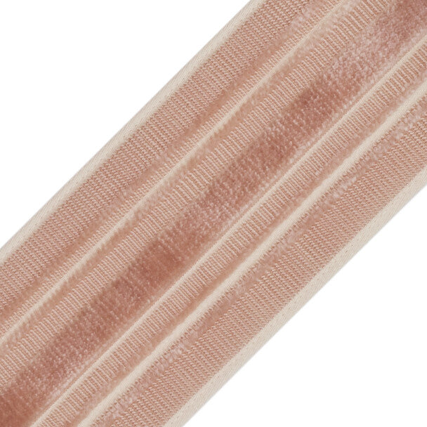 Sloane Striped Border - Blush