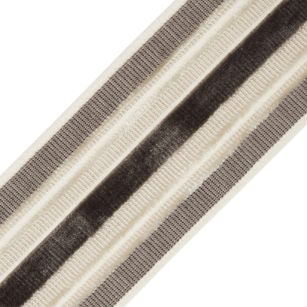 Sloane Striped Border - Zinc