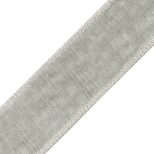 Sloane Velvet Border - Silver