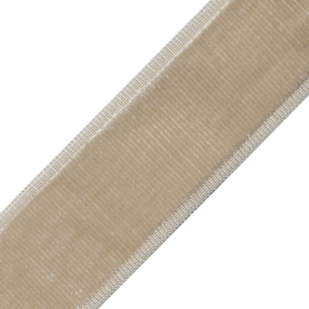 Sloane Velvet Border - Oyster