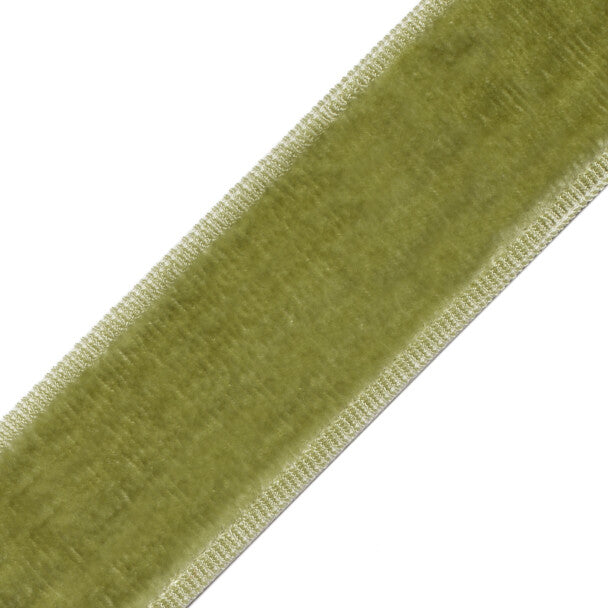 Sloane Velvet Border - Pear