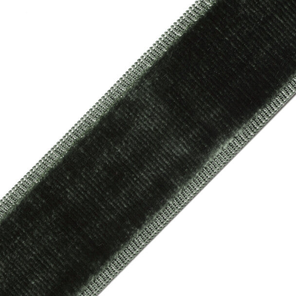 Sloane Velvet Border - Juniper