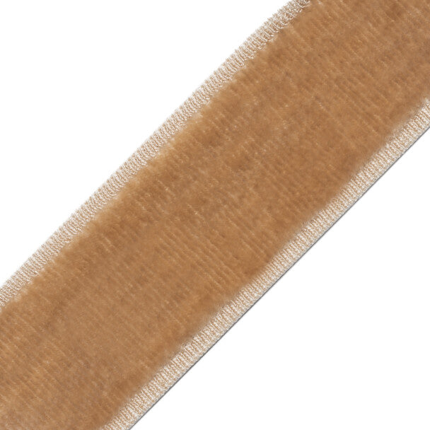 Sloane Velvet Border - Straw