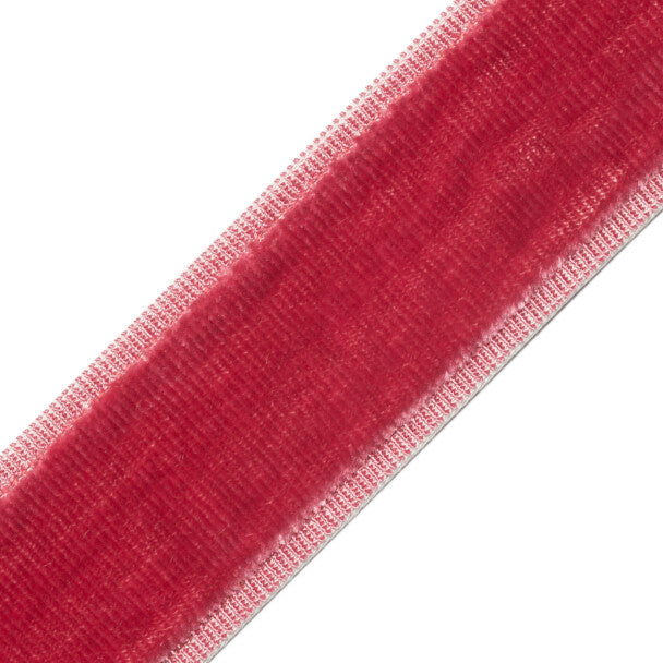 Sloane Velvet Border - Rose