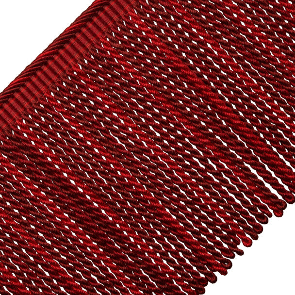 Loire Bullion Fringe - Crimson