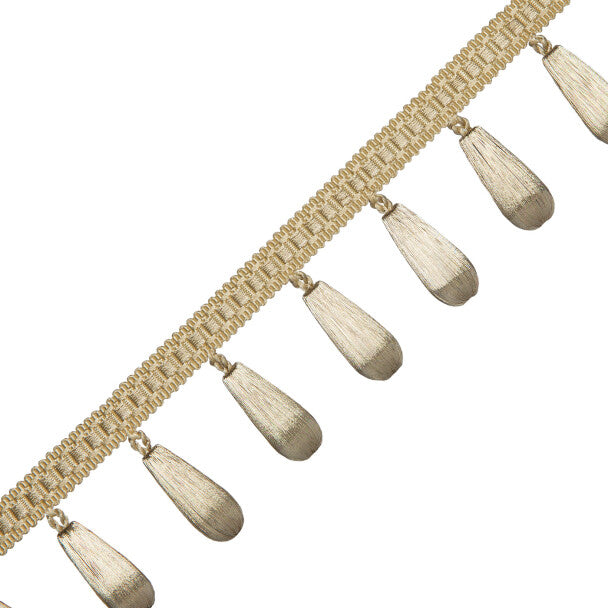 Oberon Teardrop Fringe - White Gold
