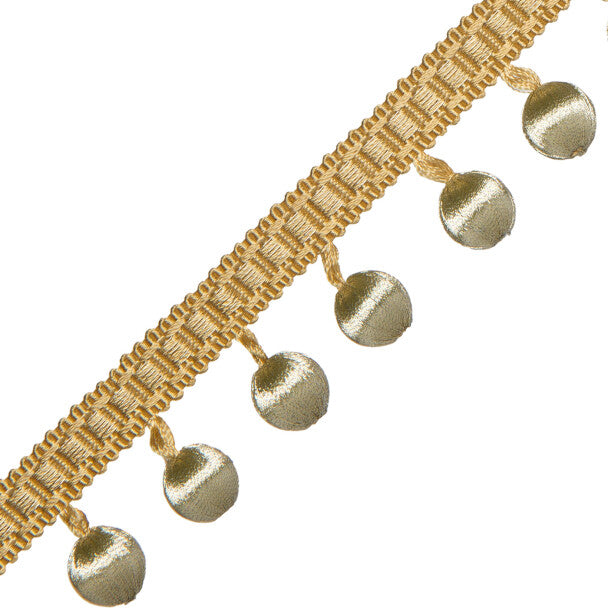 Oberon Beaded Fringe - Goldleaf