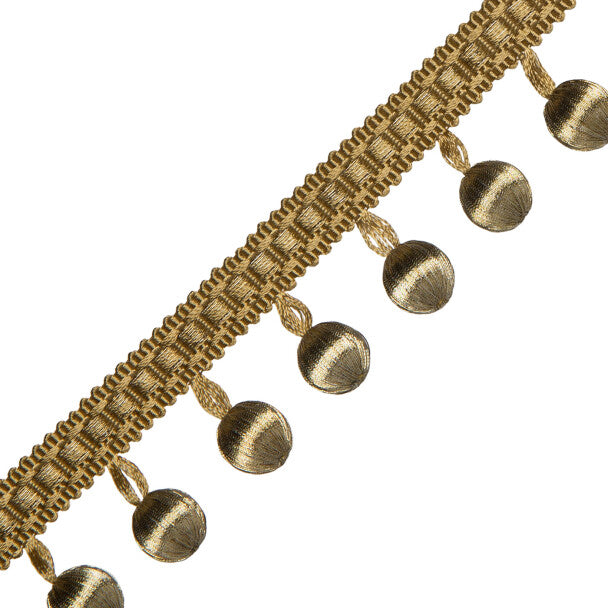 Oberon Beaded Fringe - Antique Gold