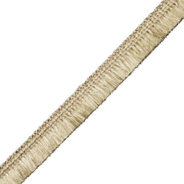 Oberon Brush Fringe - White Gold