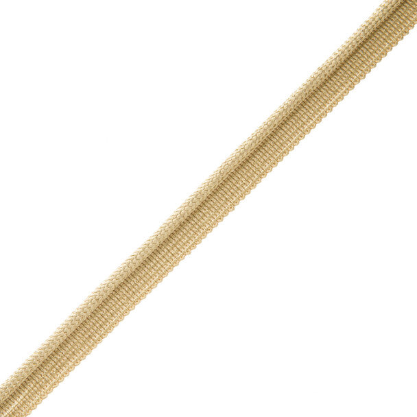Oberon Woven Cord with Tape - White Gold