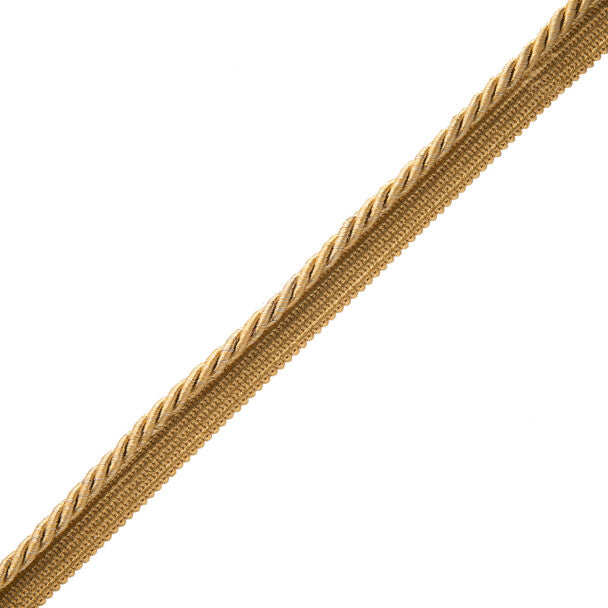 1/4" Oberon Twisted Cord with Tape - Goldleaf