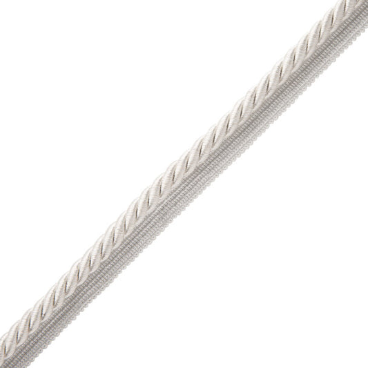 3/8" Oberon Twisted Cord with Tape - Platinum