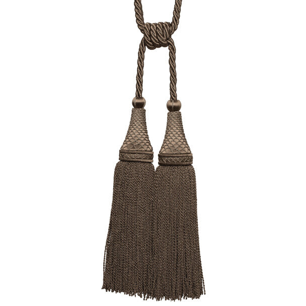 Oberon Double Tassel Tieback - Bronze
