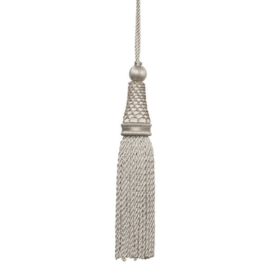 Oberon Key Tassel - Platinum