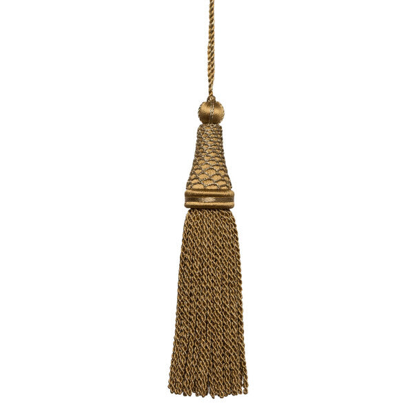 Oberon Key Tassel - Antique Gold
