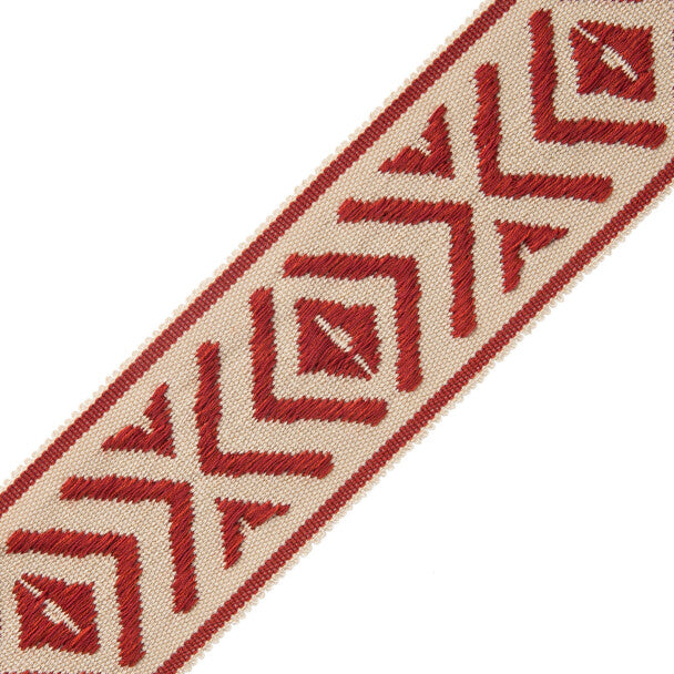 Mayan Border - Vermillion