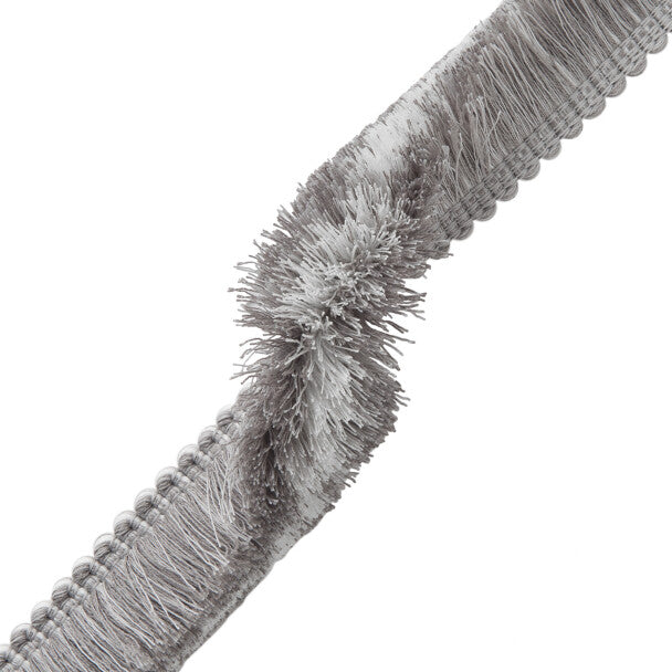 Inca Brush Fringe - Fog