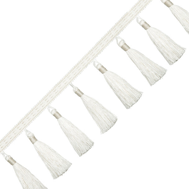 Inca Tassel Fringe - Creme