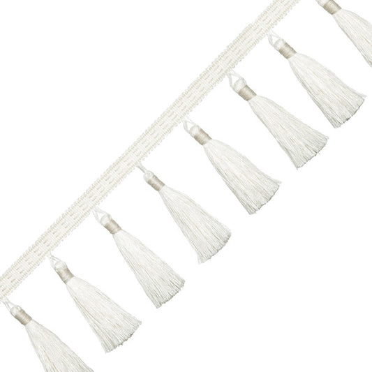 Inca Tassel Fringe - Creme