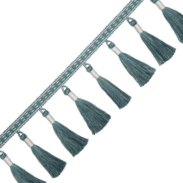 Inca Tassel Fringe - Azul