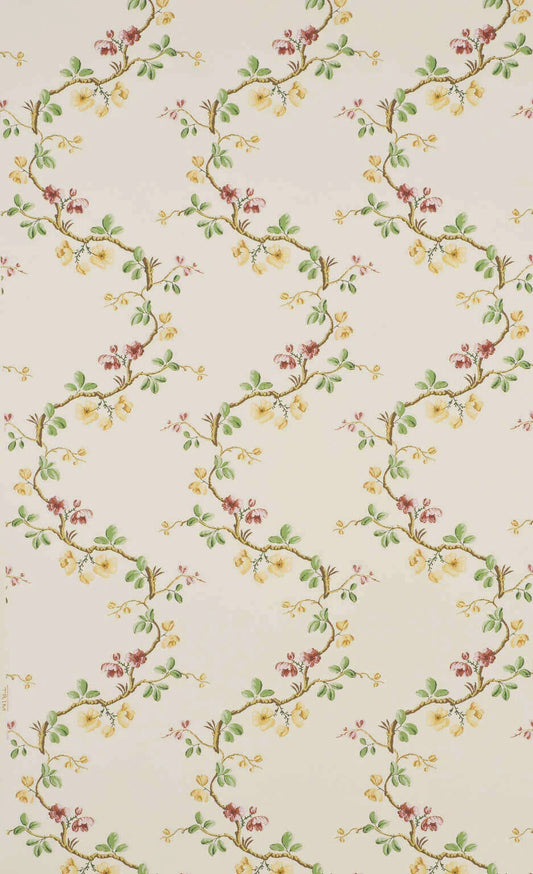 Pierre Frey Wallpaper Sans Papillons - Corail