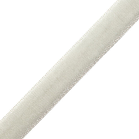 Sloane 1" Velvet Border - Silver