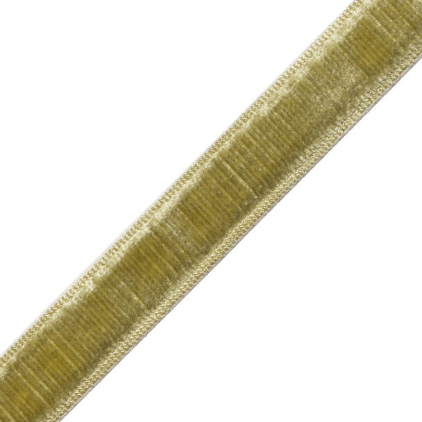 Sloane 1" Velvet Border - Lemongrass