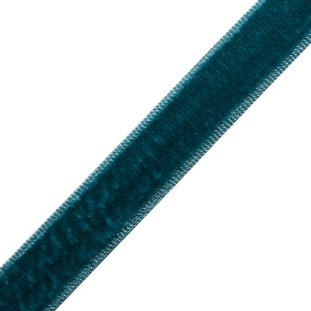 Sloane 1" Velvet Border - Petrol