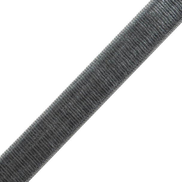 Sloane 1" Velvet Border - Marengo