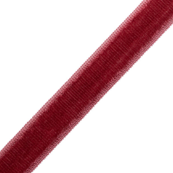 Sloane 1" Velvet Border - Rose