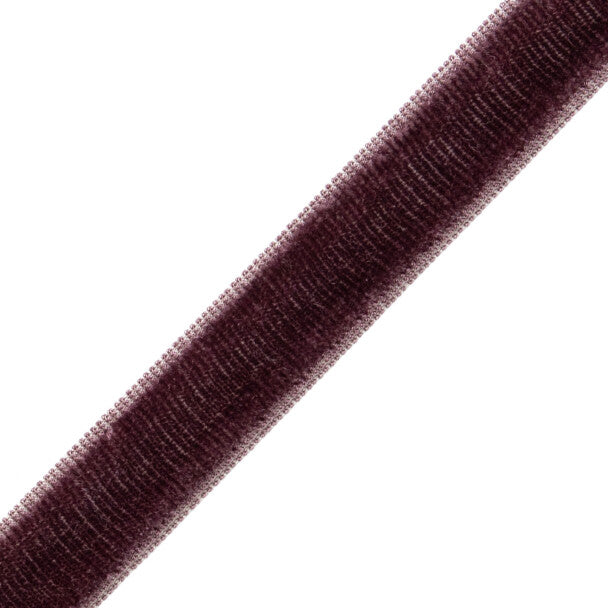 Sloane 1" Velvet Border - Amethyst