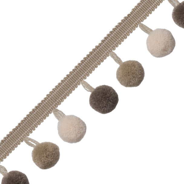 Cirque Pom Pom Fringe - Pumice