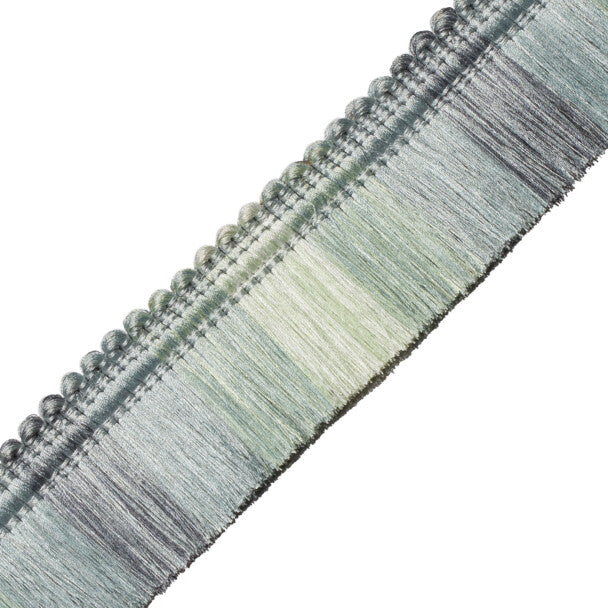 Carolina Ombré Brush Fringe - Robin's Egg