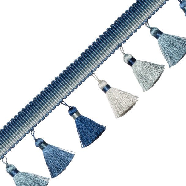 Carolina Ombré Tassel Fringe - Maritime