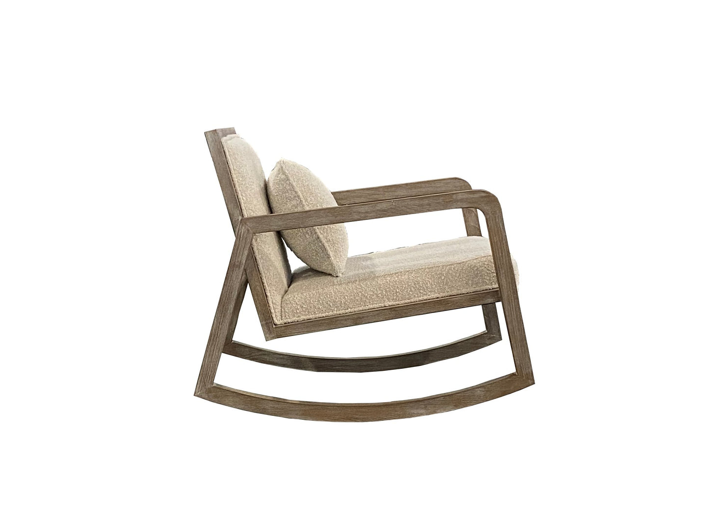 Andrew Martin Jed Rocking Chair White angle