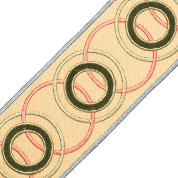 Chevallerie Appliqué Border - Marzipan