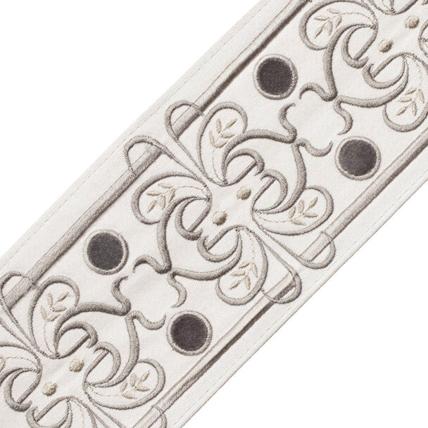 Chevallerie Botanical Border - Argent