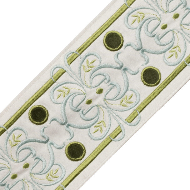 Chevallerie Botanical Border - Vert